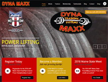 Tablet Screenshot of dyna-maxx.com